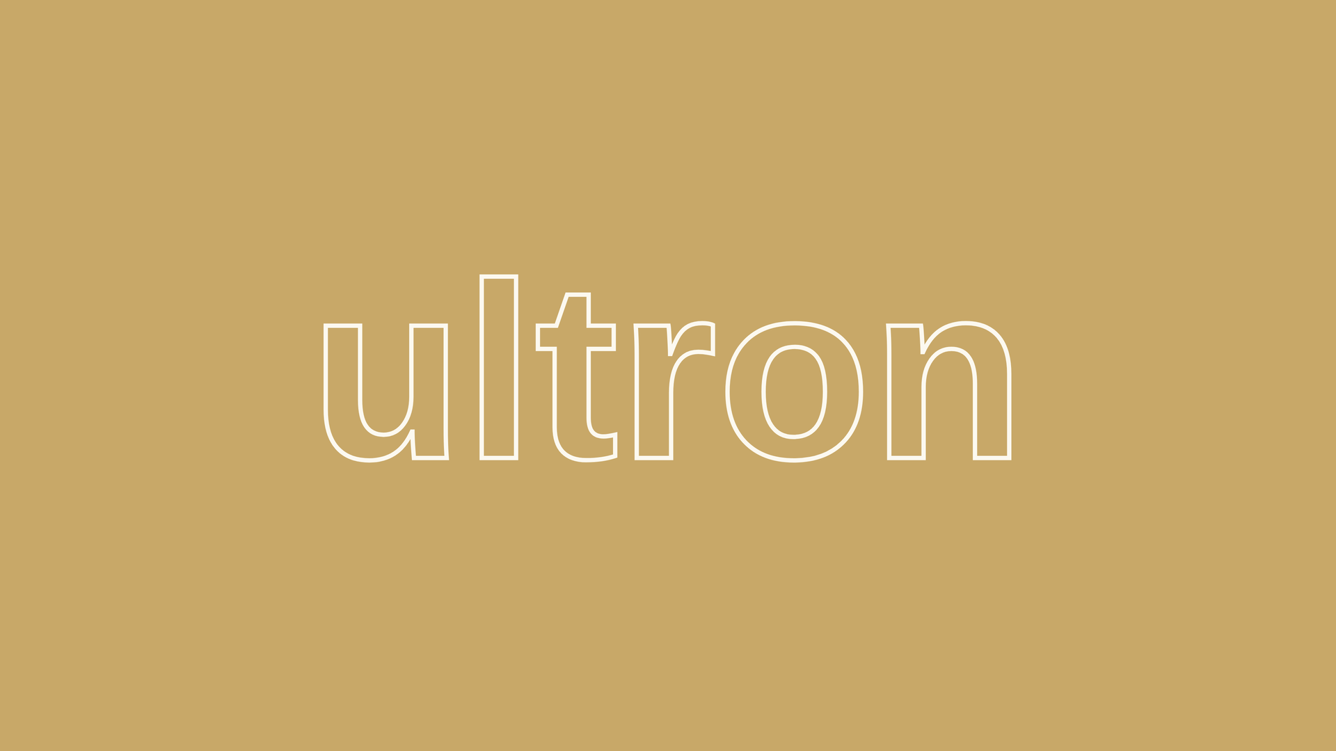 Ultron — 官网预览图